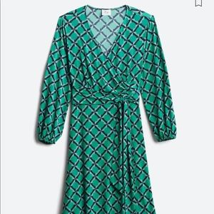 Kianna Faux wrap dress